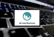 3d Coat Shortcuts for Win & Mac