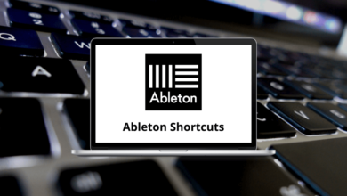 Ableton Shortcuts for Win & Mac
