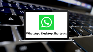 WhatsApp Desktop Shortcuts