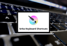 krita Shortcuts for Windows