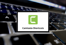 Camtasia Shortcuts for Win & Mac