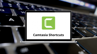 Camtasia Shortcuts for Win & Mac