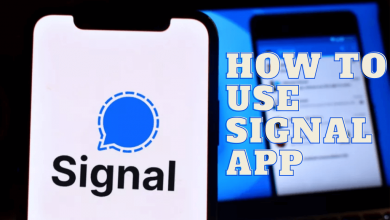 How to use Signal App