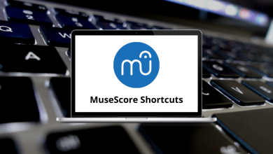 MuseScore Shortcuts