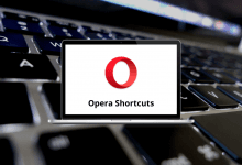 Opera Shortcuts for Windows & Mac