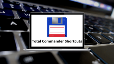 Total Commander Shortcuts for Windows