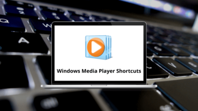 Windows Media Player Shortcuts