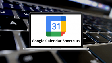 Google Calendar Shortcuts