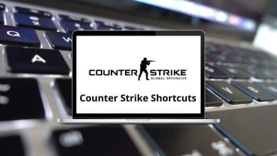 Counter Strike Shortcuts