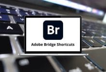 Adobe Bridge Shortcuts