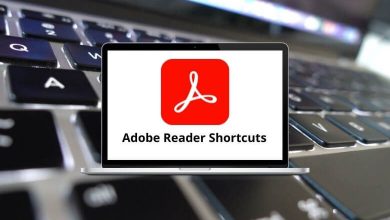 Adobe Reader Shortcuts