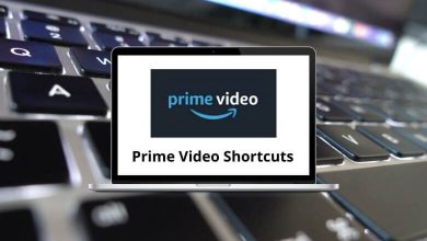 Amazon Prime Video Shortcuts
