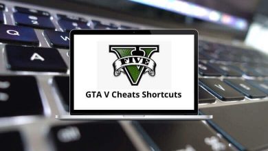 GTA V Cheats Shortcuts