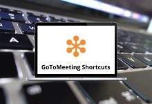 GoToMeeting Shortcuts