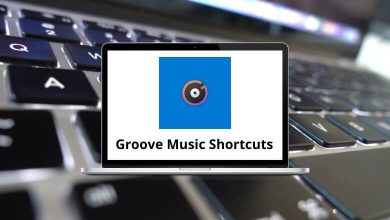 Groove Music Shortcuts