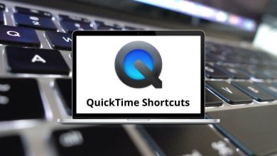 QuickTime Shortcuts