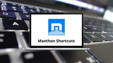 Maxthon Shortcuts
