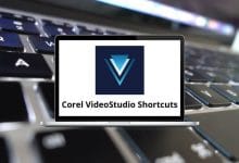 Corel VideoStudio Shortcuts