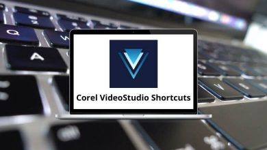 Corel VideoStudio Shortcuts
