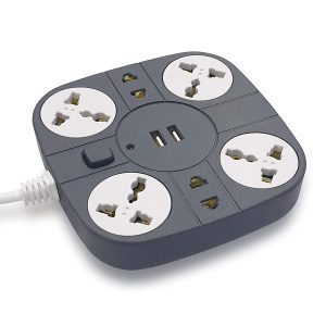 Extension Cord with USB Port for Home Office