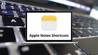Apple Notes Shortcuts