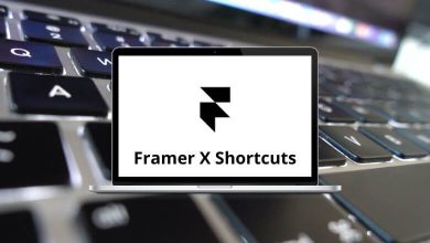 Framer X Shortcuts