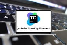 JetBrains TeamCity Shortcuts