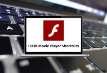 Flash Movie Player Shortcuts