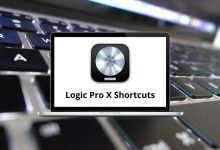 Logic Pro X Shortcuts