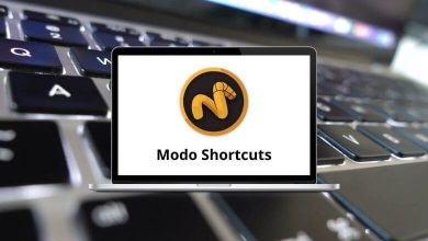 Modo Shortcuts