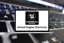 Unreal Engine Shortcuts