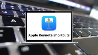 Apple Keynote Shortcuts