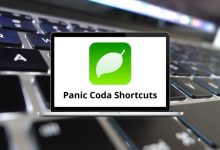 Panic Coda Shortcuts