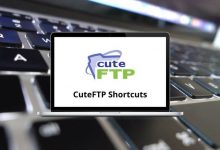 CuteFTP Shortcuts