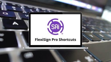 FlexiSign Pro Shortcuts