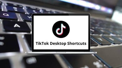 TikTok Desktop Shortcuts