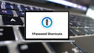 1Password Shortcuts