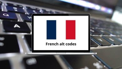 French alt codes