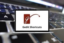 Gedit Shortcuts