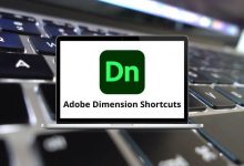 Adobe Dimension Shortcuts
