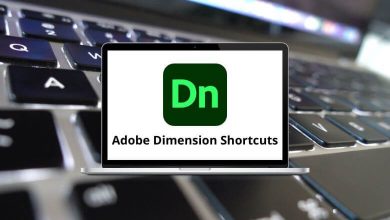 Adobe Dimension Shortcuts