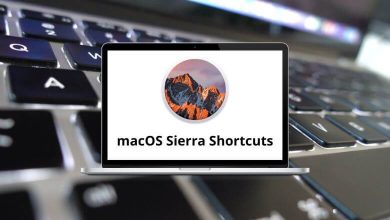 MacOS Sierra Shortcuts