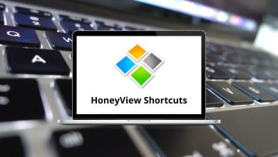 HoneyView Shortcuts