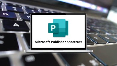 Microsoft Publisher Shortcuts