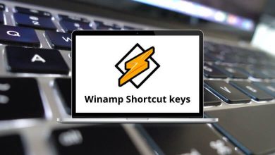 Winamp Shortcut keys