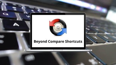 Beyond Compare Shortcuts