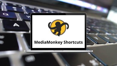 MediaMonkey Shortcuts