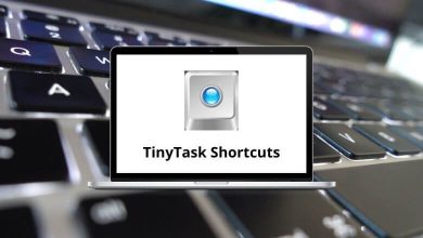 TinyTask Shortcuts