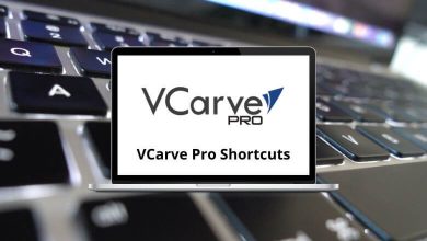 VCarve Pro Shortcuts