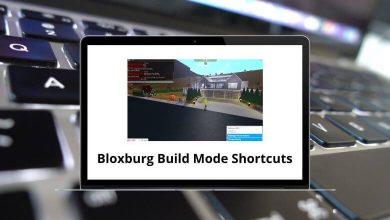 Bloxburg Build Mode Game Shortcuts